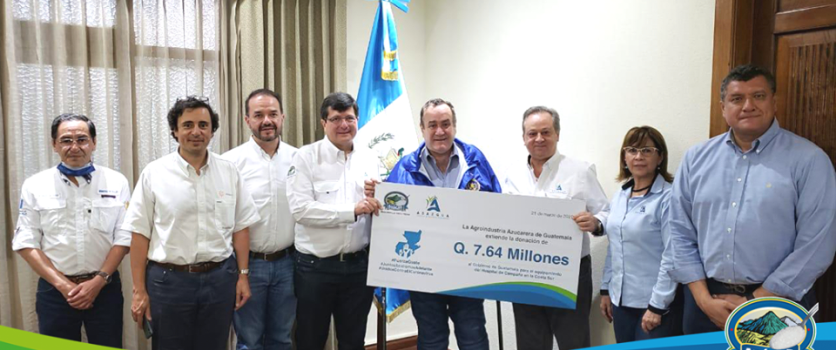 Ingenios donan $1 millon para equipar hospital en Guatemala ante pandemia del COVID-19