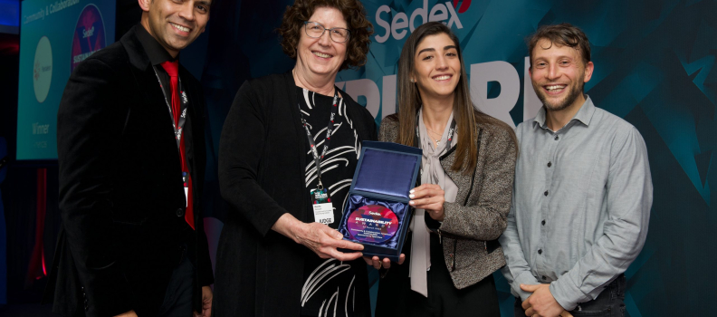 We won the SEDEX Sustainability Awards!