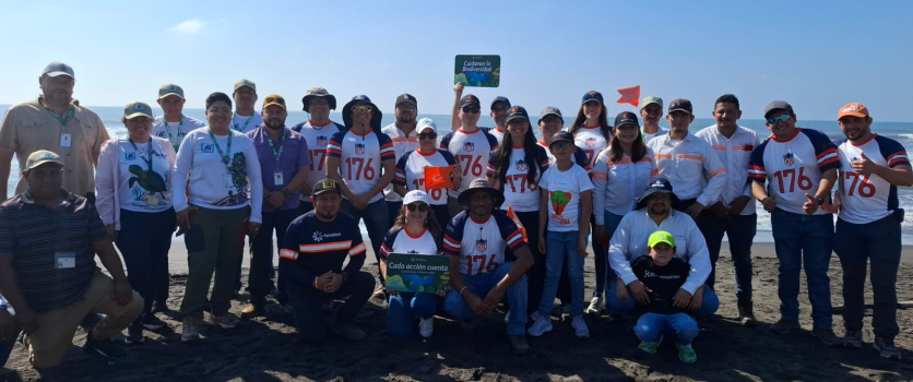 Grupo Pantaleon participa en jornada de liberación de tortugas marinas en Guatemala